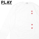 y{EKiz Vi vC RfM\ PLAY COMME des GARCONS MENS 4 HEART L/S TEE  TVc Y fB[X n[g S OX[u V T339