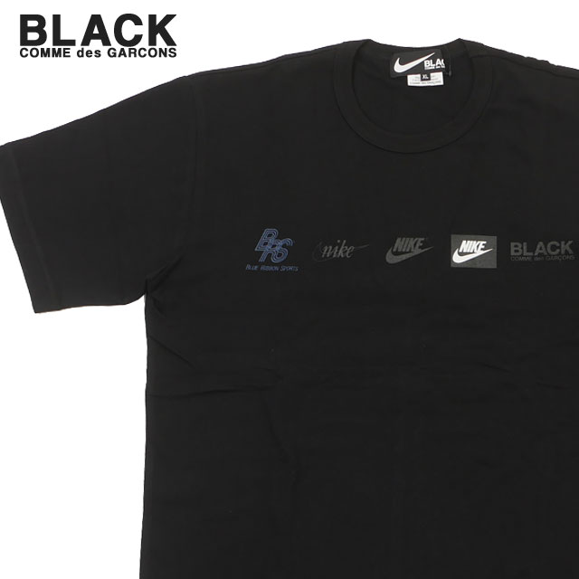 【本物・正規品】 新品 ブラック コムデギャルソン BLACK COMME des GARCONS x ナイキ NIKE LOGO TEE Tシャツ メンズ レディース 新作