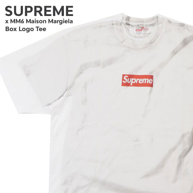 【本物・正規品】 新品 シュプリーム SUPREME x メゾン マルジェラ MM6 Maison Margiela 24SS Box Logo Tee ボックスロゴ Tシャツ メンズ レディース 2024SS 新作 ストリート スケート スケーター エムエム6