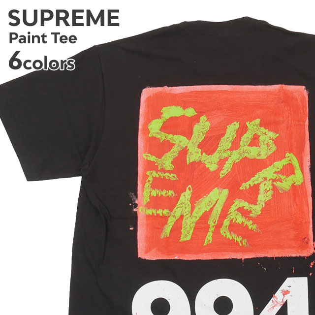 楽天essense【本物・正規品】 新品 シュプリーム SUPREME 24SS Paint Tee ペイント Tシャツ メンズ レディース 2024SS 新作 ストリート スケート スケーター