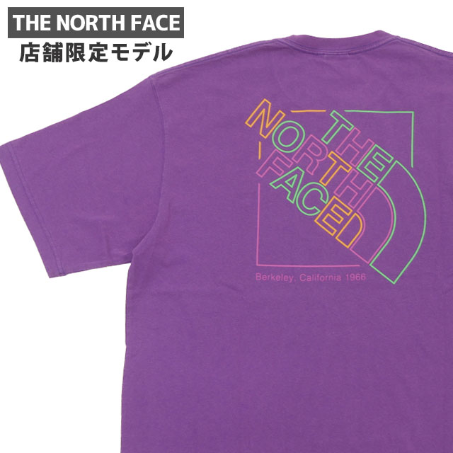 【本物・正規品】 新品 ザ・ノースフェイス THE NORTH FACE 店舗限定 S/S Ozone Dyed Neon Logo Tee Tシャツ NT32432R メンズ 新作