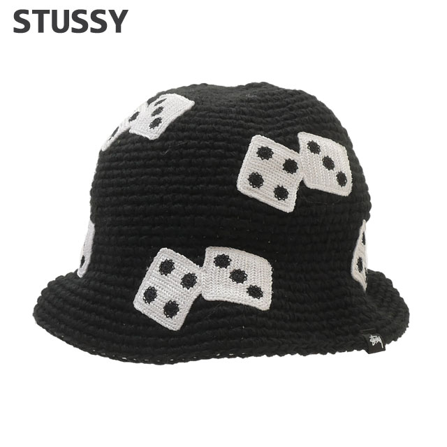 【本物・正規品】 新品 ステューシー STUSSY DICE KNIT BUCKET HAT バケット ハット バケハ メンズ レディース スケート ストリート エイトボール ストックロゴ ストゥーシー スチューシー