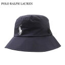 【本物・正規品】 新品 ポロ ラルフローレン POLO RALPH LAUREN レインハット ポロポニー バケットハット 遮光ハット メンズ レディース 23...
