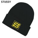 【本物・正規品】 新品 ステューシー STUSSY CUFF BEANIE S SPORT ビーニー ニット キャップ メンズ レディース 新作 スケート スト...