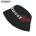 【本物・正規品】 新品 ステューシー STUSSY BUCKET STUSSY SPORT KNIT バケット ハット バケハ メンズ レディース 新作 スケー...