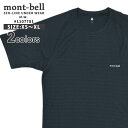 【本物・正規品】 新品 モンベル mont-bell ZOE-LINE M.W.Tシャツ ジオライン インナー Tシャツ 中厚手 ミドルウェイト 速乾 保温 防臭 1107781 メンズ アウトドア 新作(4)