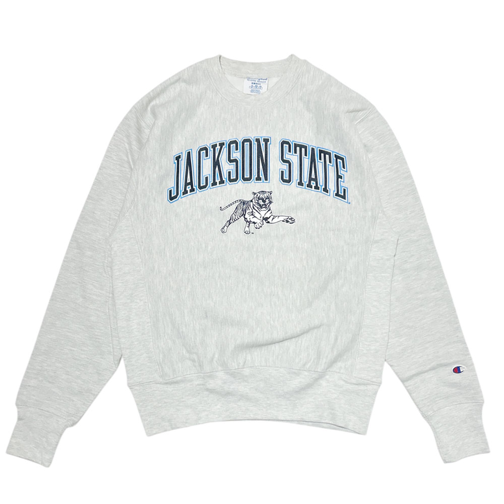 【本物・正規品】 新品 チャンピオン Champion JACKSON STATE Reverse Weave Sweat リバースウィーブ スウェット GREY BUYERS PUSH