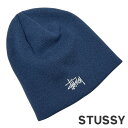 【本物・正規品】 新品 ステューシー STUSSY BASIC SKULLCAP BEANIE ビーニー ニットキャップ メンズ レディース 新作 スケート ス...