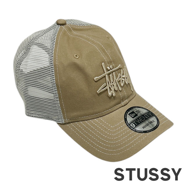 【本物・正規品】 新品 ステューシー STUSSY WASHED BASIC TRUCKER 9TWENTY トラッカー キャップ メンズ レディース スケート ストリート エイトボール ストックロゴ 新作