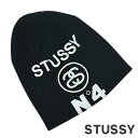 【本物・正規品】 新品 ステューシー STUSSY SKULLCAP NUMBER 4 ビーニー ニット キャップ メンズ レディース スケート ストリート エ...