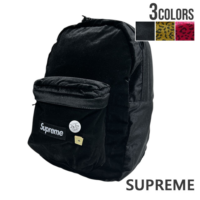 楽天essense【本物・正規品】 新品 シュプリーム SUPREME 25FW Velvet Backpack ベルベット バックパック メンズ レディース 2025FW 2025AW 25AW 新作 ストリート スケート スケーター