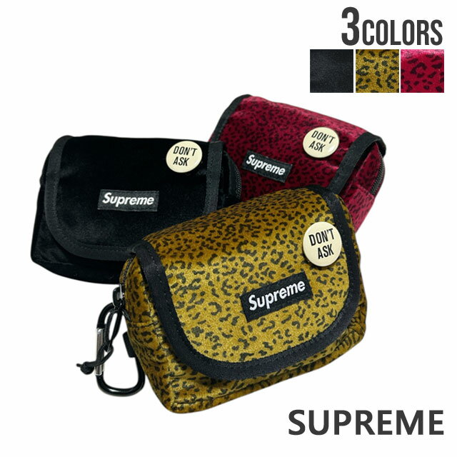 【本物・正規品】 新品 シュプリーム SUPREME 25FW Velvet Mini Pouch ベルベット ミニ ポーチ メンズ レディース 2025FW 2025AW 25AW 新作 ストリート スケート スケーター
