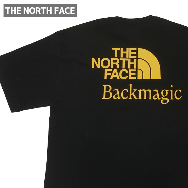 【本物・正規品】 新品 ザ・ノースフェイス THE NORTH FACE Backmagic 店舗限定 S/S Backmagic Tee バックマジック Tシャツ K(BLACK) NT82240R