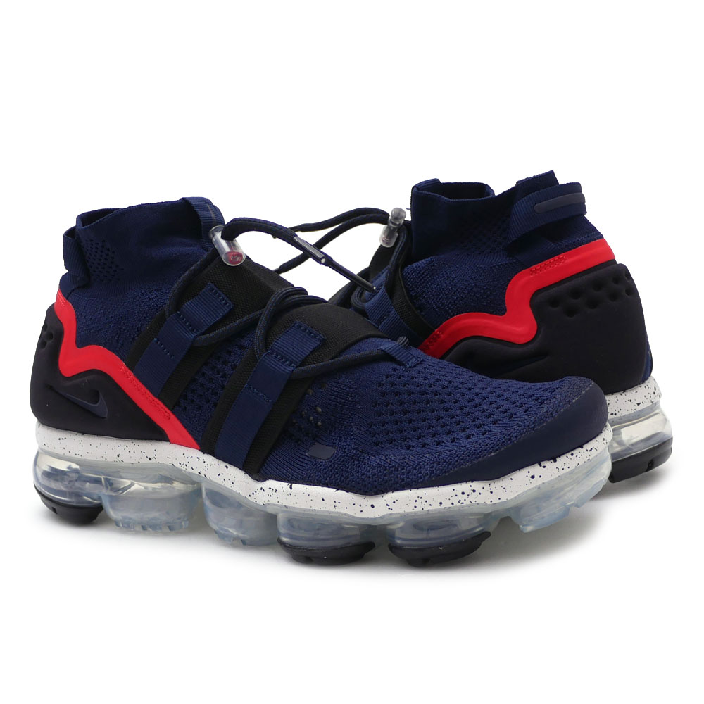 新品 ナイキ NIKE AIR VAPORMAX FK UTILITY ヴェイパーマックス COLLEGE NAVY/BLACKHABANERO RED AH6834406 420000140297 39ショップ