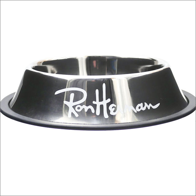 【本物・正規品】 ロンハーマン Ron Herman DOG BOWL M ドッグボウル SILVERxWHITE 290004596042x【新品】