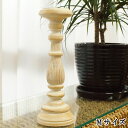【在庫処分セール】 木製 キャンドルスタンド A-M 30cm アンティーク BOHOスタイル 北欧 シャビーシック インテリア おしゃれ 小物 ボヘミアン オ...