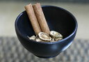 テラコッタ エステボウルM ブラック 素焼き 鉢 おしゃれ 陶器 ガーデニング アジアン雑貨 バリ インテリア 観葉植物