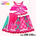 キミとアイドルプリキュア 半袖 ワンピース Tシャツ タイプ なりきり 変身 コスプレ 100 110 120 130 キッズ 子供 女の子 保育園 幼稚園 小...