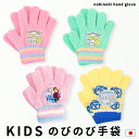 手袋 キッズ 5才 6才 7才 男の子 女の子 日本製 すみっコぐらし アナ雪 ドラえもん あったか のびのび 子供 キャラクター 幼稚園 保育園 //メール便 なら 送料無料