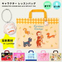 レッスンバッグ キャラクター 男の子 女の子 カーズ プリンセス ドラえもん おさるのジョージ マイメロディ ミッフィー 保育園 幼稚園 小学生 キッズ 子供 ...