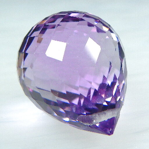 アメシスト ブリオレット 15.92ct 穴あり アメシスト ブリオレット 15.92ct 穴あり