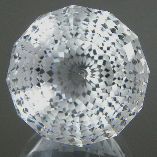 ホワイト クオーツ デザインカット 39.847ct 【簡易鑑別済】 ホワイト クオーツ デザインカット 39.847ct 【簡易鑑別済】