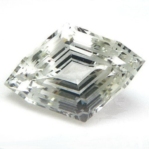 ひし形のホワイトトパーズ 10.66ct ひし形のホワイトトパーズ 10.66ct