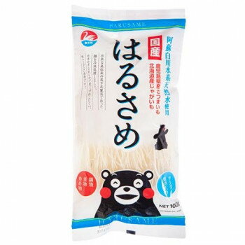 西日本食品工業 白鳥印 国産はるさめ 春雨くまモンイラスト) 100g×20袋 1175 メーカー直送のため配送日時指定・代引不可