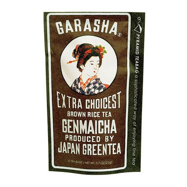 GARASHA 日本製 緑茶 ティーバッグ玄米茶 10TB×12セット 20315 メーカー直送のため配送日時指定・代引不可