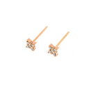 ピアス レディース ダイヤモンド K18 ピンクゴールド 18k 18金 【 ESTELLE エステール 】 プレゼント 贈り物 ギフト 20代 30代 40代 50代 60代 ジュエリー(4)