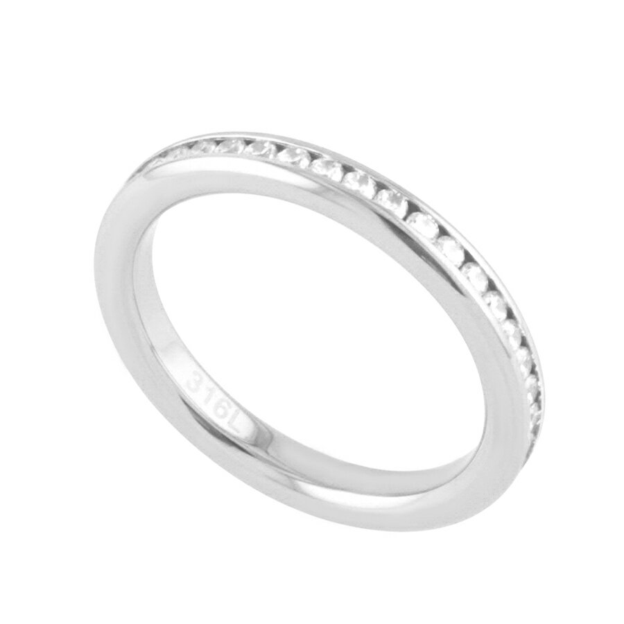 【 BLOOM ブルーム 】 ペアリング 指輪 メンズ キュービックジルコニア ステンレス サージカルステンレス 316L アレルギー対応 0191-0694-...