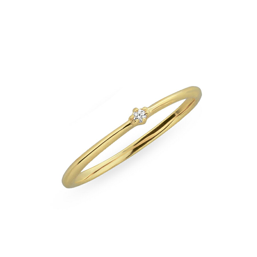 ピンキーリング リング 指輪 レディース キュービックジルコニア シルバー 一粒 1粒 【 BLOOM ブルーム 】 クリスマス 彼女 嫁 妻 奥さん プレゼン...