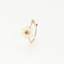 【 WEB限定 】 イヤーカフ レディース スイセン 1月誕生花 K10 ピンクゴールド 10k 10金 【 ESTELLE エステール 】 プレゼント 贈り物 ギフト 20代 30代 40代 50代 60代 ジュエリー(4)
