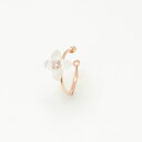 【 WEB限定 】 イヤーカフ レディース ブバリア 11月誕生花 K10 ピンクゴールド 10k 10金 【 ESTELLE エステール 】 クリスマス 彼女...