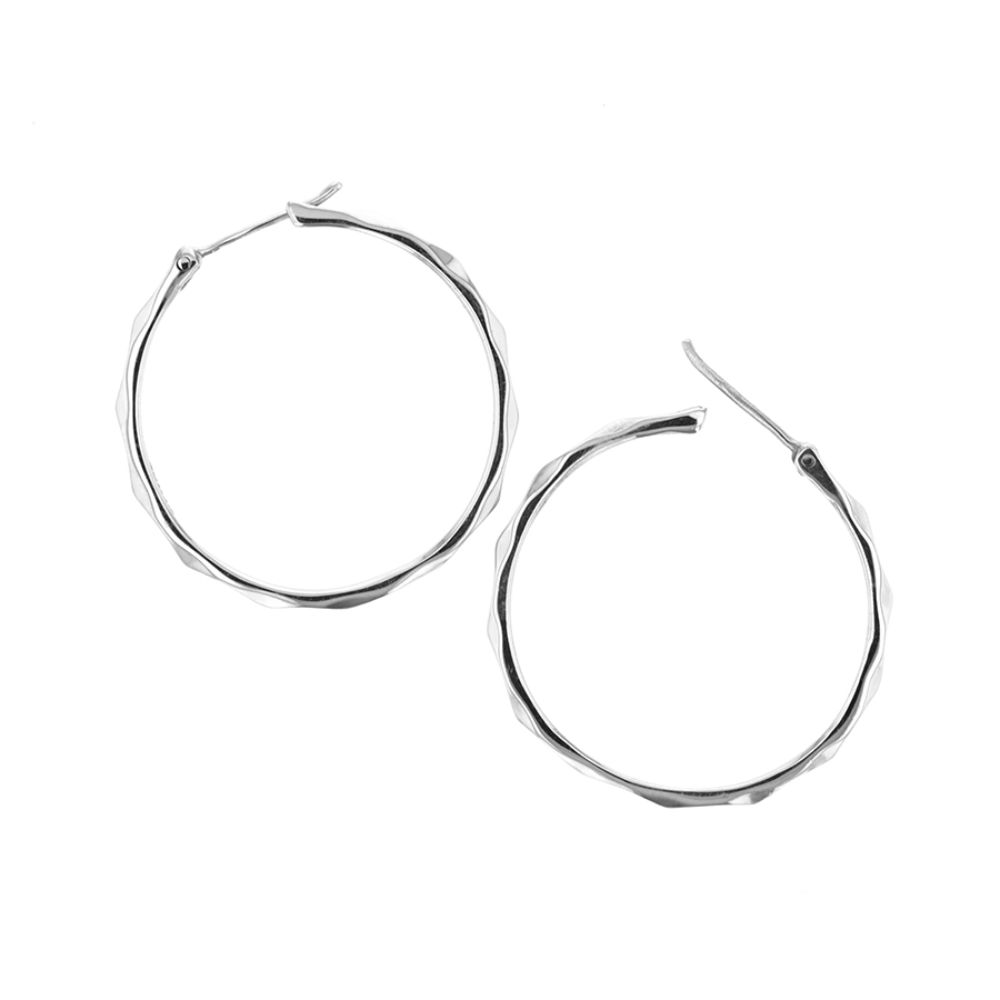 【数量限定SALE 30%OFF】 ピアス レディース ステンレス フープピアス 【 BLOOM ブルーム 】 金属アレルギー対応 クリスマス 彼女 嫁 妻 奥...