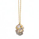 【数量限定SALE 30%OFF】 ネックレス レディース ホワイトトパーズ K10 イエローゴールド 10k 10金 【 BLOOM ブルーム 】 プレゼント...