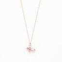 【 6/4 20:00-6/11 1:59限定 SALE 】 ネックレス レディース アメジスト K10 ピンクゴールド 10k 10金 バタフライ 蝶々 【 BLOOM ブルーム 】 プレゼント 贈り物 ギフト 20代 30代 40代 50代 60代 ジュエリー(4)