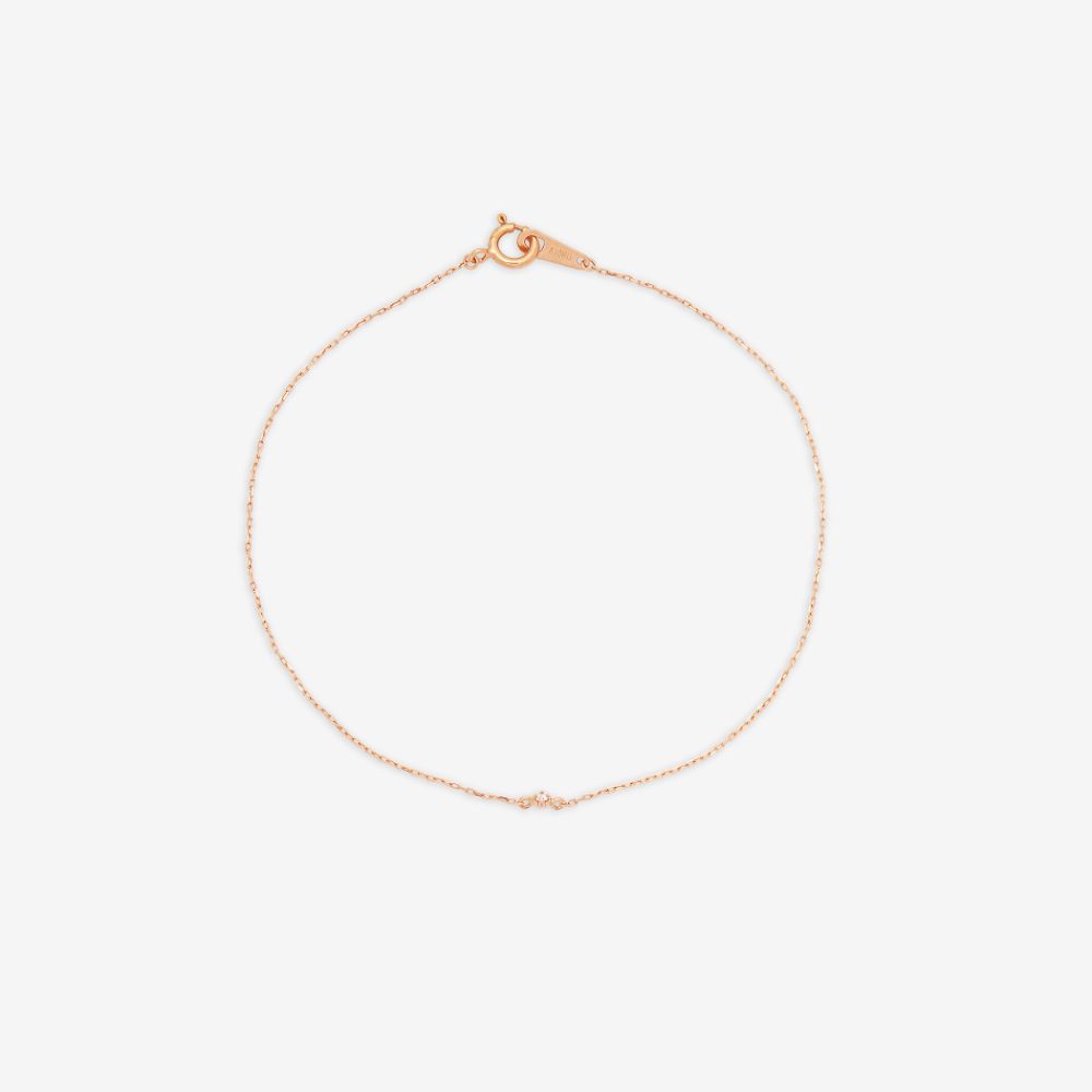 ブレスレット レディース ダイヤモンド K10 ピンクゴールド 10k 10金 【 BLOOM ブルーム 】 クリスマス 彼女 嫁 妻 奥さん プレゼント ギフ...