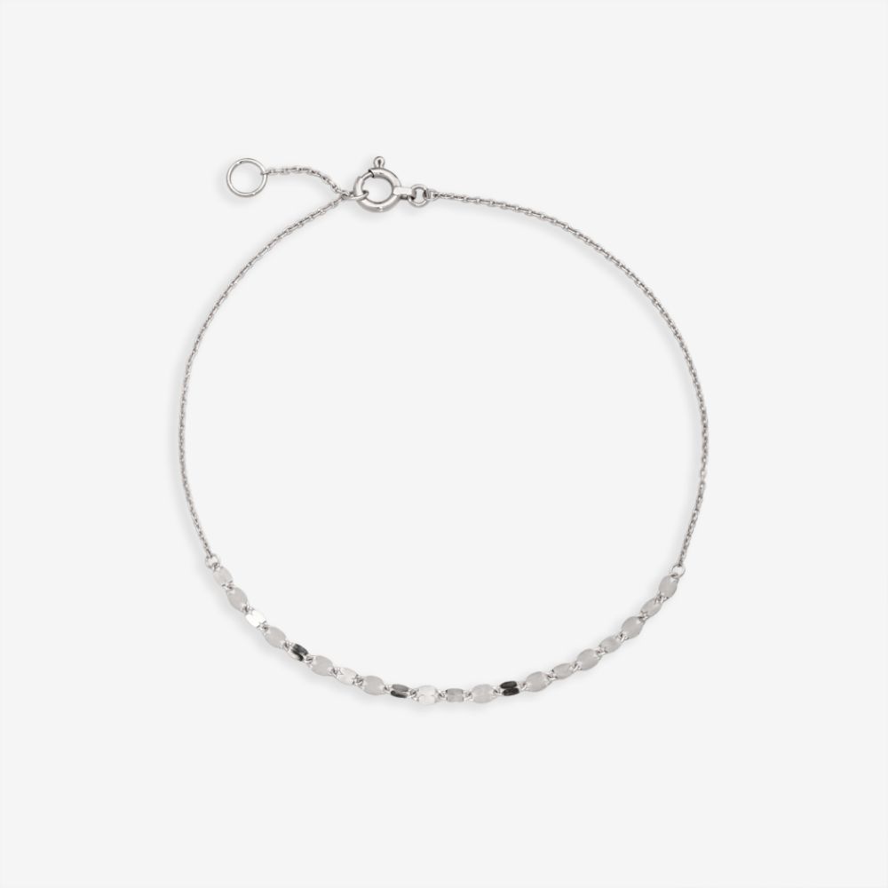 【数量限定SALE 30%OFF】【 ESTELLE エステール 】 ブレスレット レディース K10 ホワイトゴールド 10k 10金 0502-0446-0...