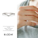 ピンキーリング レディース キュービックジルコニア シルバー 【 BLOOM ブルーム 】 母の日 プレゼント 贈り物 ギフト 20代 30代 40代 50代 ...
