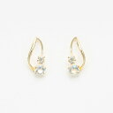 【 WEB限定 】 ピアス レディース ラブラドライト K10 イエローゴールド 10k 10金 【 ESTELLE エステール 】 プレゼント 贈り物 ギフト...