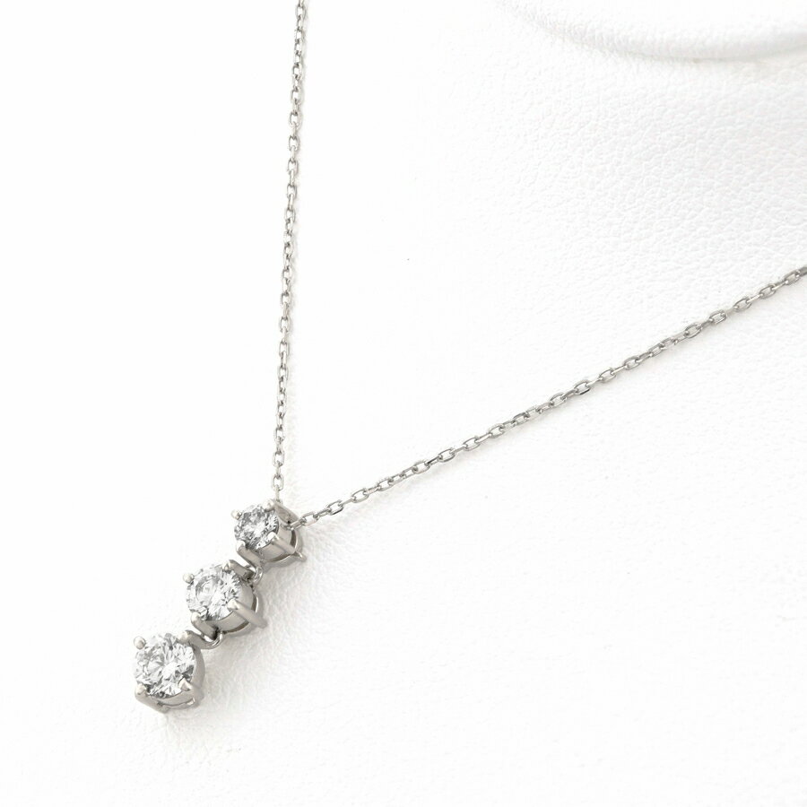ネックレス レディース ダイヤモンド プラチナ シンプル 0.5カラット 【 BLOOM ブルーム 】 ネックレス レディース ダイヤモンド プラチナ シンプル 0.5カラット 【 BLOOM ブルーム 】