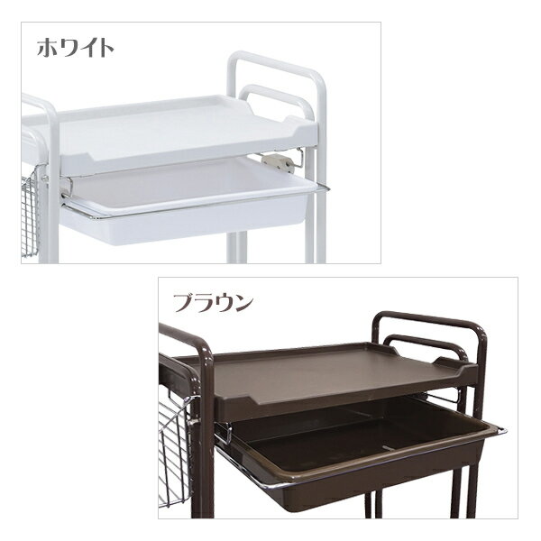 組み立て不要!完成品でお届け 3段 エステワゴ...の紹介画像2