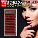 送料無料 フラット マット アイラッシュ Extreme FLAT エクストリームフラット / バーガンディ(12列) Burgundy まつげエクステ まつエ...