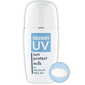 SOSEIそせいサンプロテクトミルク30mL(SPF25/PA+++)【日焼け止め乳液・化粧下地】
