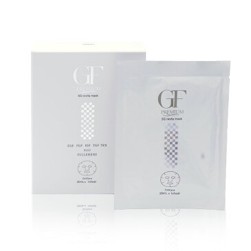 セルケア GF プレミアム 5Gリバイタマスク 20ml 5セット Cell Care GF Premium 5G Revita Mask 5sheets (each sheet combined 20ml of essence)