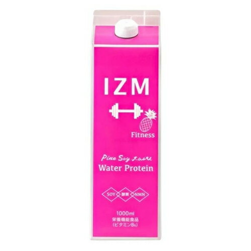 IZM イズム ウォータープロテイン パインソイテイスト 1,000ml　液体タイプのソイプロテイン　IZM WATER PROTEIN