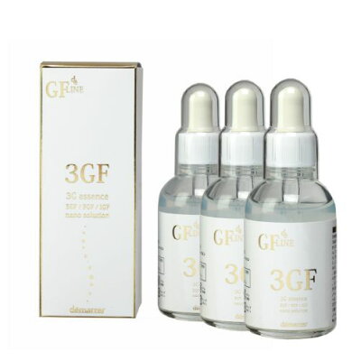 【3本セット】EGF 美容液 FGF IGF 原液 3GF エッセンス 60mL 3本 demarrer デマレ 化粧品 ヒアルロン酸 レチノール グロスファクター 成長因子 しわ ハリ エイジングケア エレクトロポレーショ…