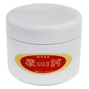 【2個セット】薬用 摩訶ゴールドクリーム 100g×2個【医薬部外品】GOLDク リーム 保湿 オールインワン イオンクリーム エモリエントクリーム 薬用基礎化粧品 マカ まか エステ マッサージ 治療院 介護 医療 リハビリ 関節 肩 腰 ひざ 漢方堂本舗 聖徳石 送料無料