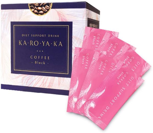 KA・RO・YA・KA COFFEE -Block- 2.5g×30包入 Wサポート カロヤカ かろやか 軽やか KAROYAKA コーヒー ..